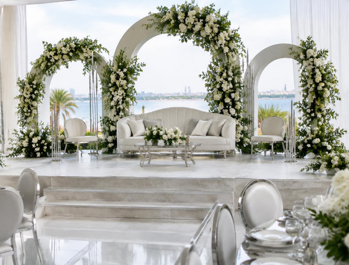 Matériel de décoration pour mariage